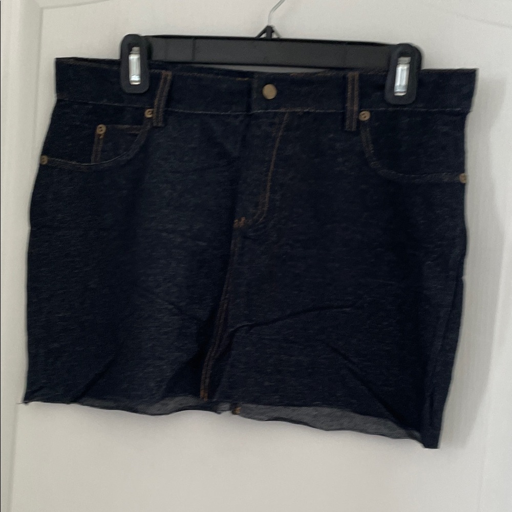 One Step Ahead Midnight Black Mini Skirt